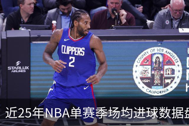 近25年NBA单赛季场均进球数据盘点